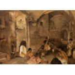 Sir William Russell Flint (1880-1969)/Symposium at Lucenay/lithograph,