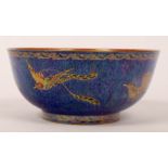 Daisy Makeig-Jones for Wedgwood, a Fairyland lustre bowl, Hummingbird pattern,