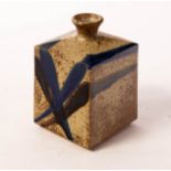 Gerd Knaepper (born 1943), a stoneware bottle vase of square form,