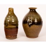 Jack Kenny (Contemporary), two vases, various sizes and glazes,