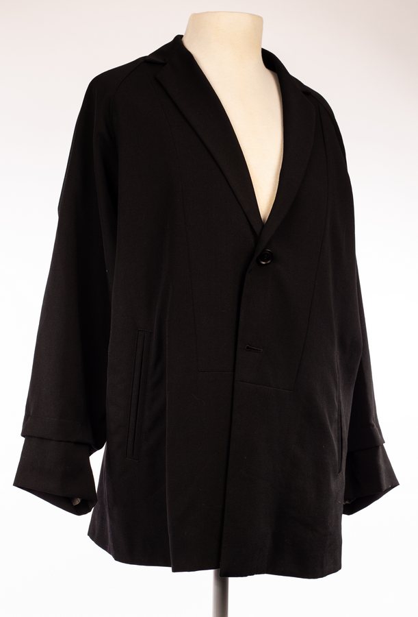 Yohji Yamamoto, a 'Y' loose black jacket,