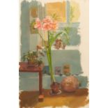 Francis Hewlett (1930-2012)/The Amaryllis in Full State/signed,
