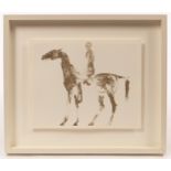 Dame Elisabeth Frink RA (1930-1993)/Small Horse and Rider, 1970/lithograph, sheet size 25.
