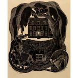 Lettice Sandford (1902-1993)/Eye Manor/signed in pencil, titled and dated 1938/wood engraving,
