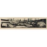 Belinda Channer (born 1961)/The City, London/signed and inscribed 1/25/etching,