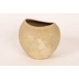 Chris Carter (born 1945), a stoneware ovoid vase, impressed mark,