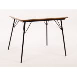 Charles and Ray Eames, an IT-10 drop leg table, for Herman Miller, circa 1950,