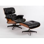 Charles and Ray Eames for Herman Miller, a model 670 lounge chair,