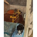 Francis Hewlett (1930-2012)/Gilbert in the Attic/dated verso 18.9.
