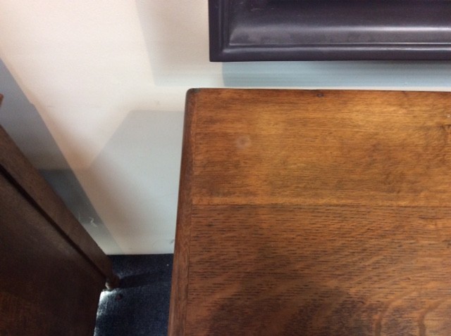 Heal & Son, An Arts & Crafts oak sideboard fitted two drawers flanked by cupboards, 137. - Image 3 of 5