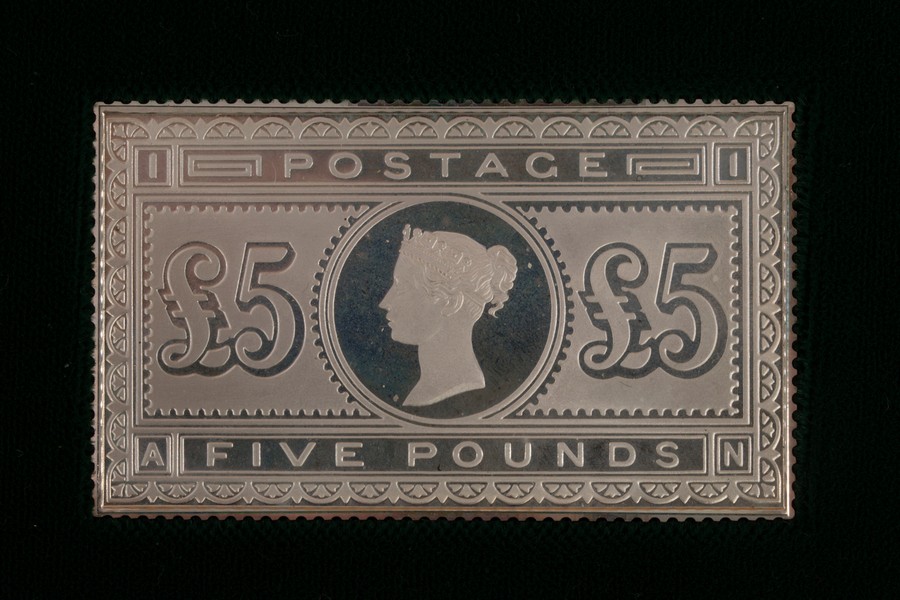 The Stamps of Royalty, a collection of twenty-five sterling silver stamps, - Image 2 of 4