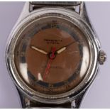 A 1960s antimagnetic wristwatch, the dial signed Thompson & Co, London,