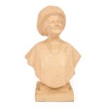 Lord Charteris of Amisfield/Her Majesty Queen Elizabeth the Queen Mother/plaster bust,