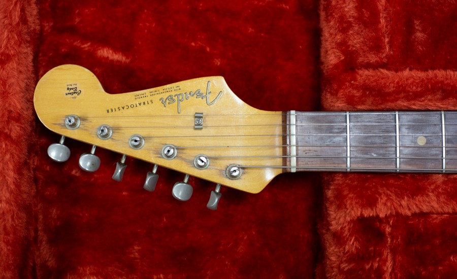 Lot Withdrawn - A Fender Stratocaster electric guitar, back plate numbered 86779, - Image 2 of 14