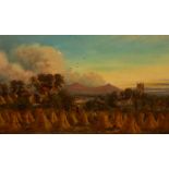 J J Hughes (19th Century)/Harvest Time, Gloucestershire/signed and inscribed verso/oil on canvas,