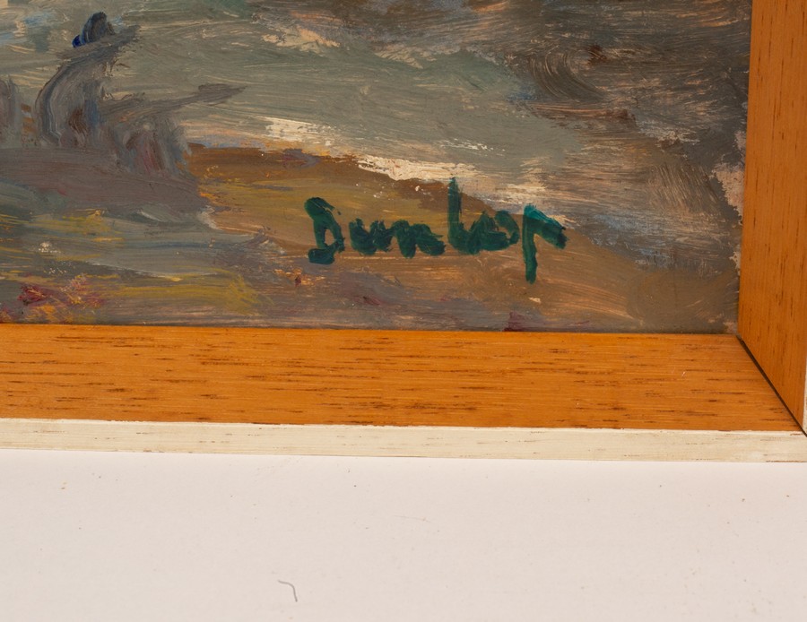 Ronald Ossory Dunlop (1894-1973)/On the River Dart/Devon Bridge/signed/both oil on board, - Image 4 of 6
