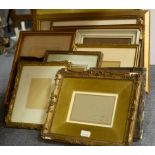 A quantity of picture frames,