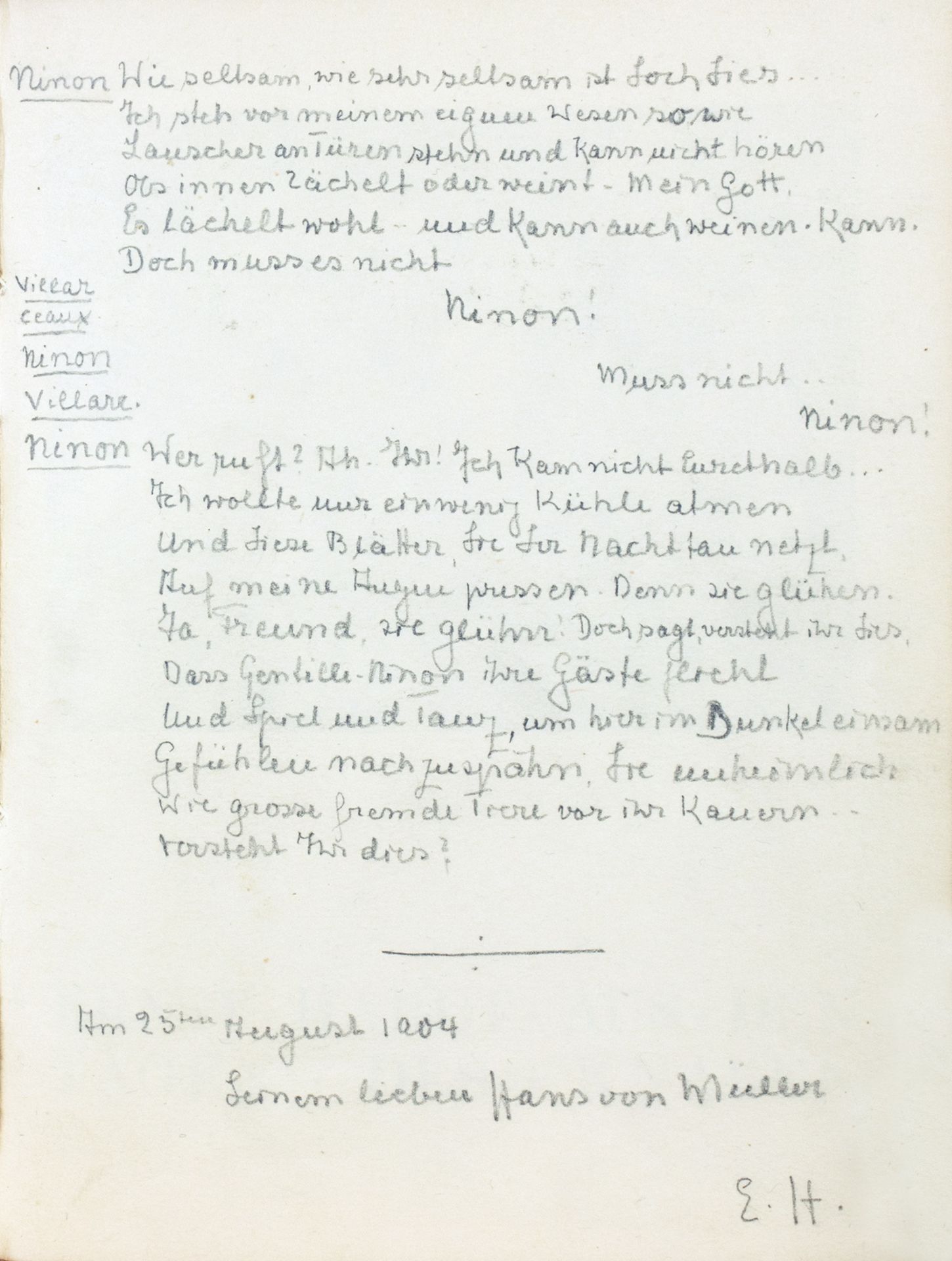 Insel Verlag - Hardt. Aus den Tagen des Knaben. 1904 - Image 2 of 3