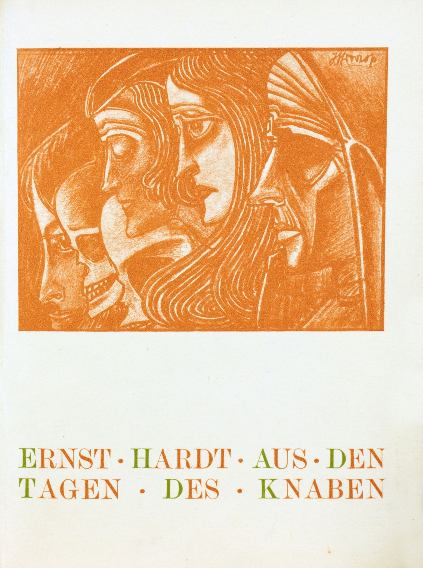 Insel Verlag - Hardt. Aus den Tagen des Knaben. 1904 - Image 3 of 3