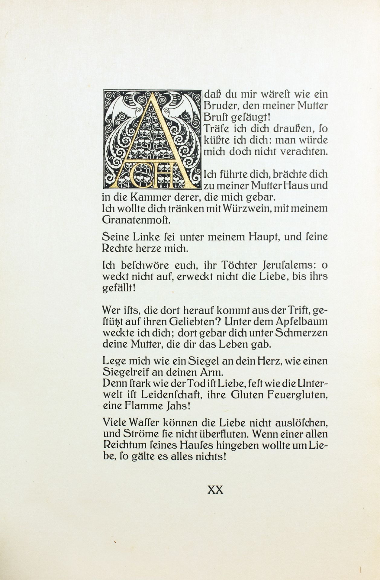 Ernst Ludwig-Presse - Das Hohelied von Salomo. 1909 - Image 3 of 4