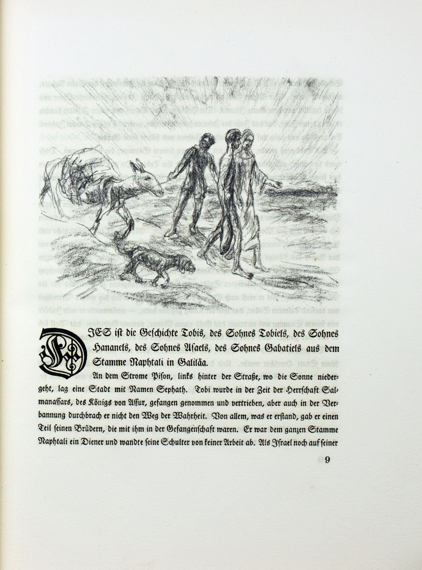 Insel-Verlag - Die Geschichte von Tobia. 1920 - Image 3 of 3