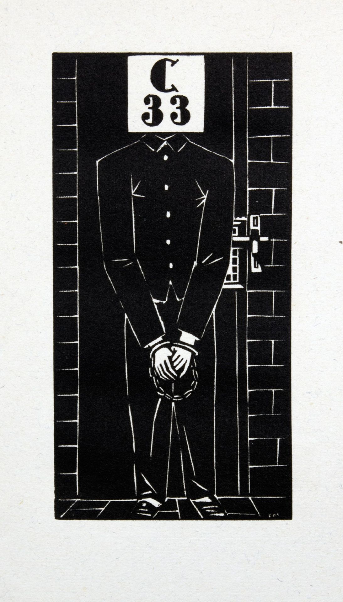 Frans Masereel - Wilde. The Ballad of Reading Gaol. 1923