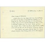 Bauer. Neun Briefe und Briefkarten. 1938–1942
