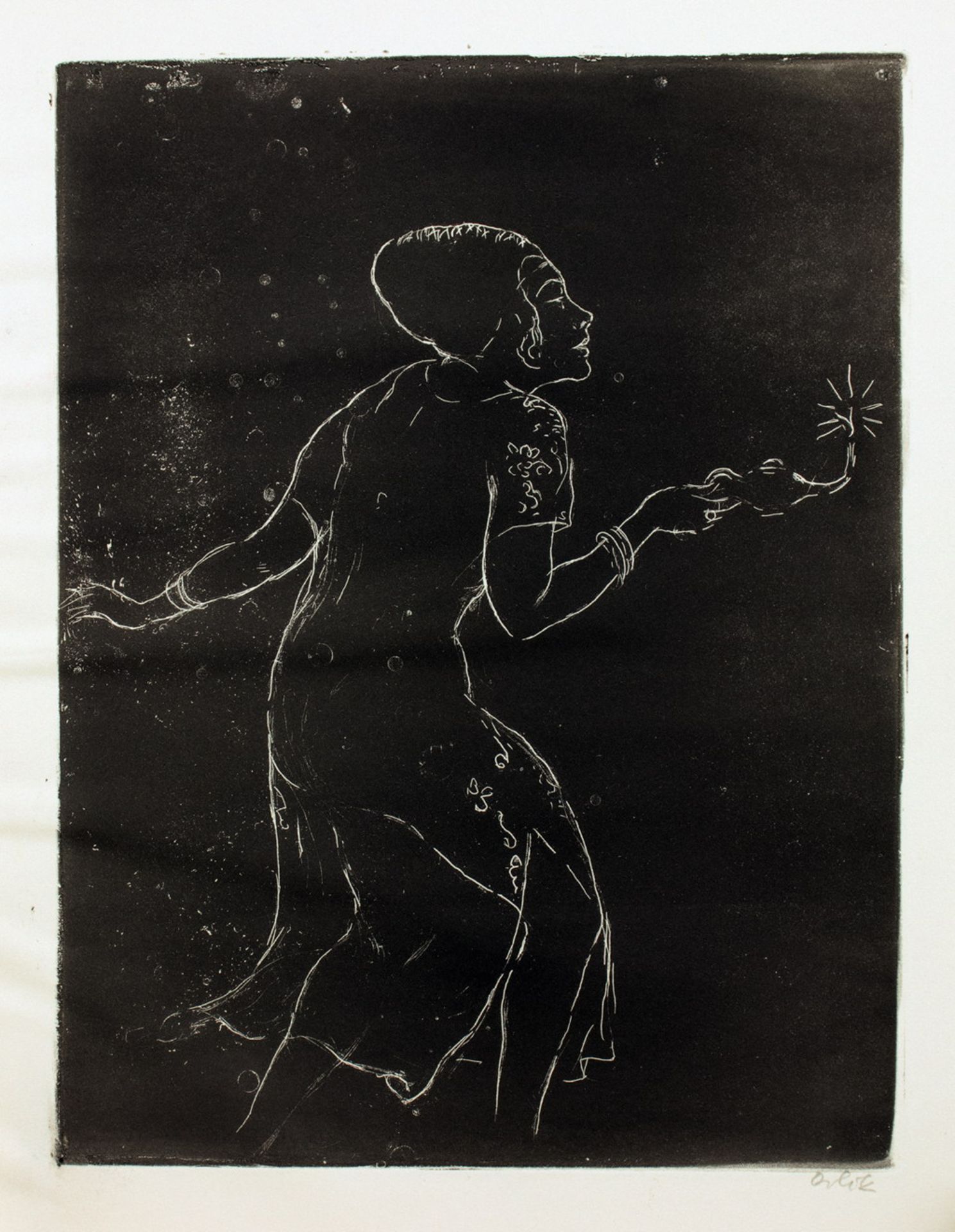 Emil Orlik - Tilla Durieux. Spielen und Träumen. 1922 - Image 5 of 5