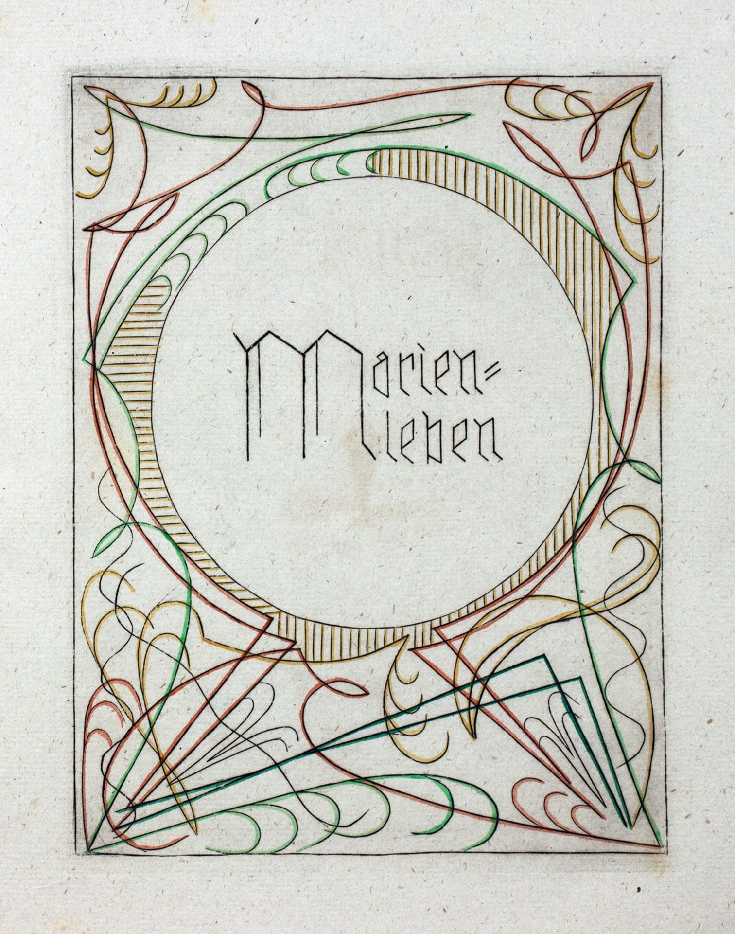 Werkgemeinschaft Worpswede - Marienleben. 1921