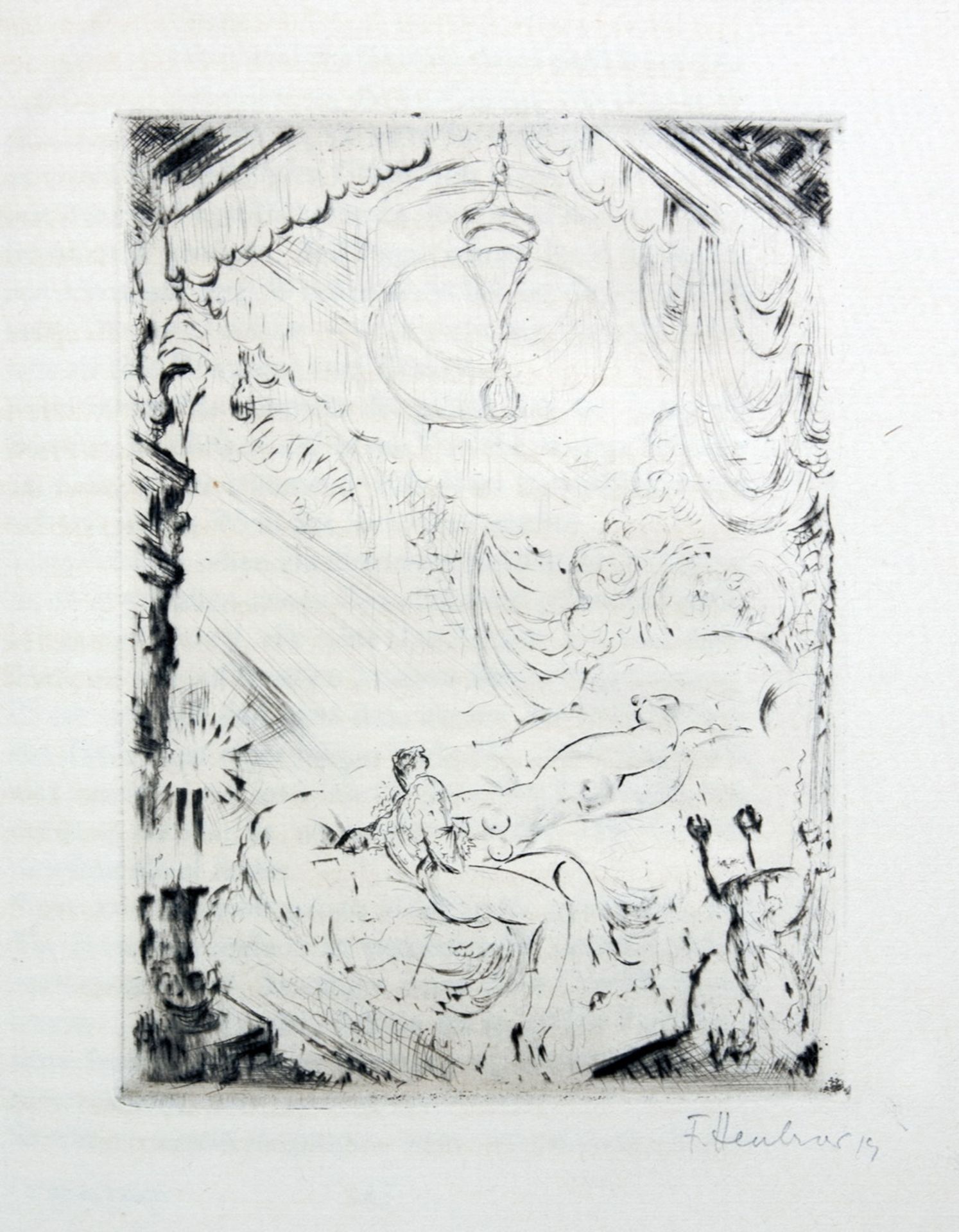 Friedrich Heubner - Alfred de Musset. Tizianello. 1920 - Image 3 of 3