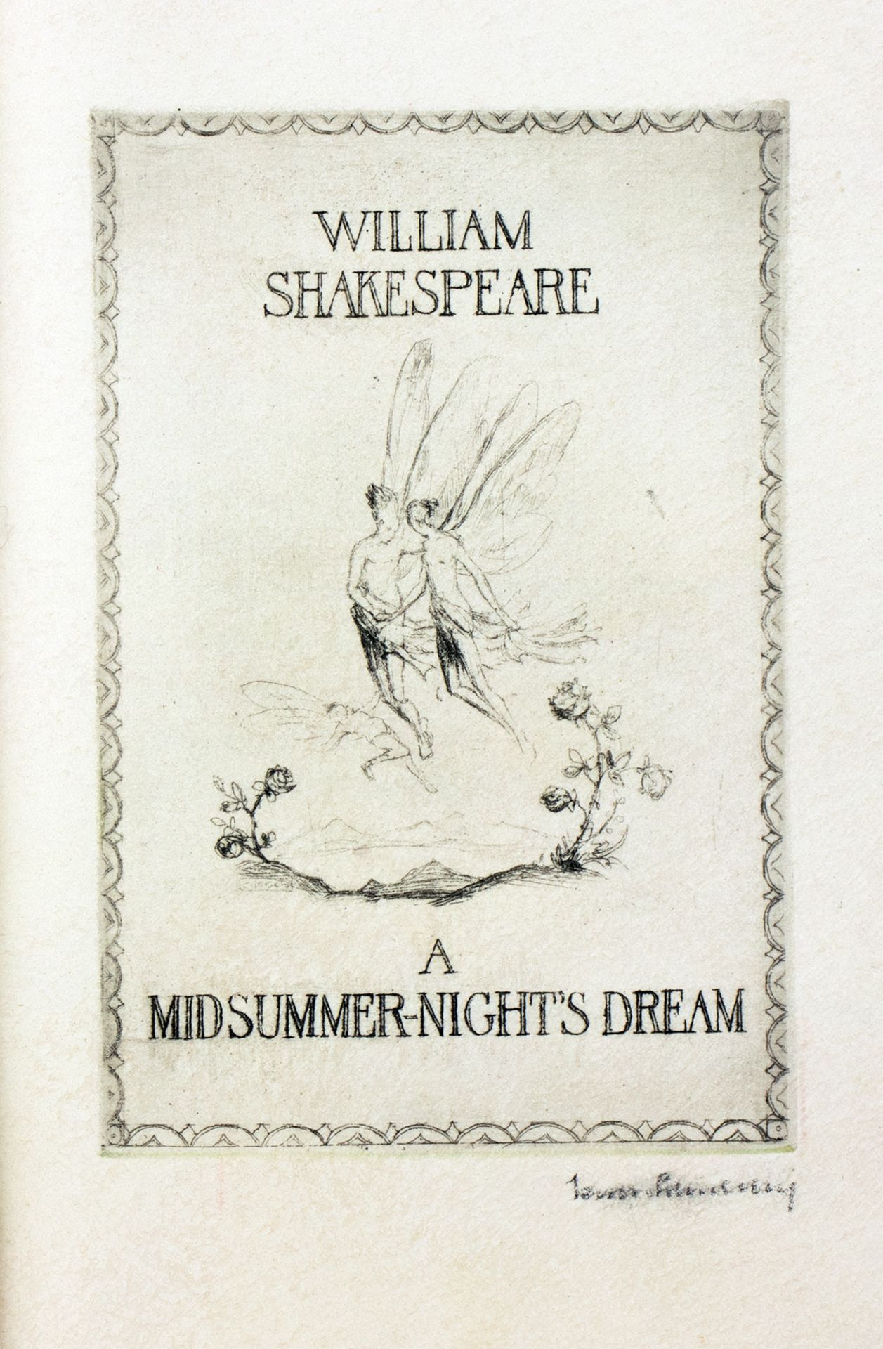 Avalundrucke - Shakespeare. Midsummer-Night’s Dream. 1926 - Image 2 of 4