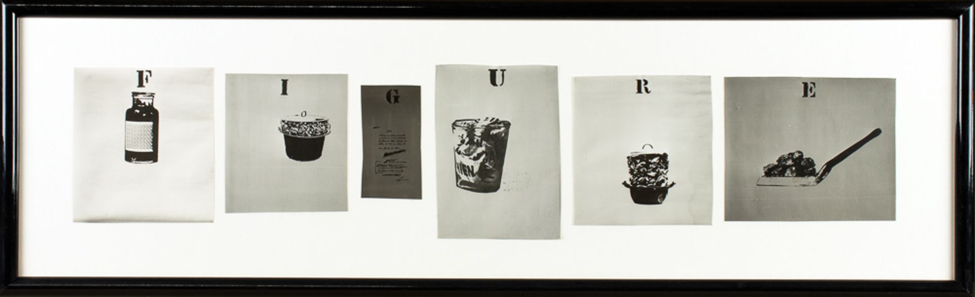 Broodthaers. Figure. Sechs Fotografien. 1968–74/1992