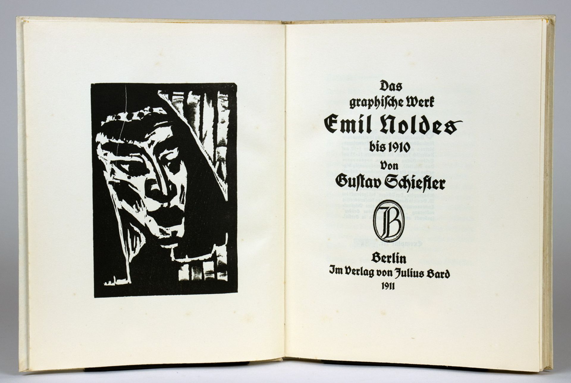 Emil Nolde - Schiefler. Das graphische Werk Emil Noldes. 1911