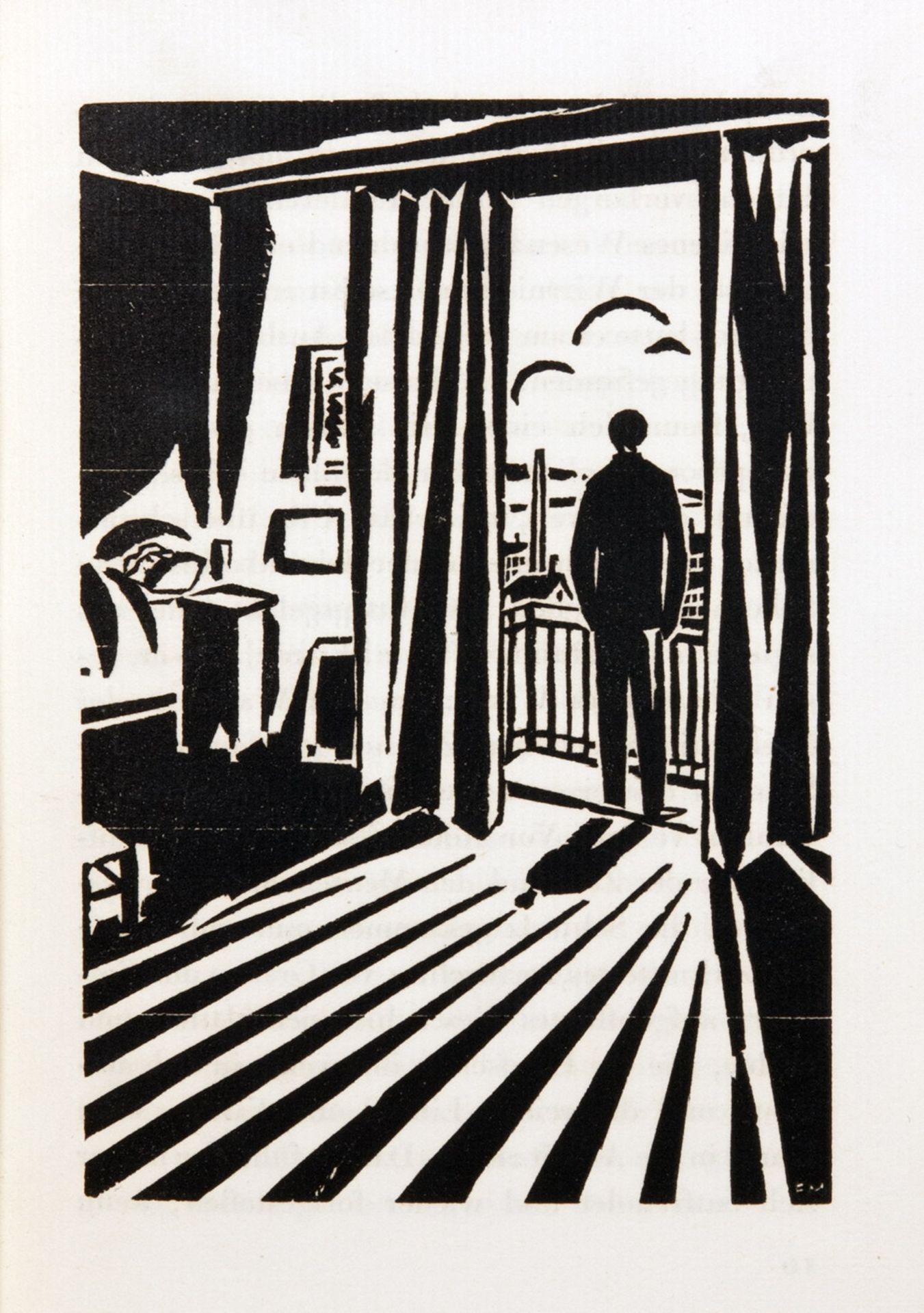 Masereel - Zweig. Der Zwang. 1920 - Image 2 of 2