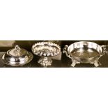 (lot of 4) Silverplate group