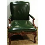 A Chippendale style armchair