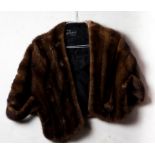 (lot of 3) Fur coats and shawls