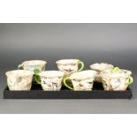 (lot of 12) Japanese Banko pottery tea service