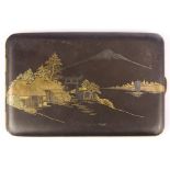 Japanese damascene card case