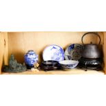 (lot of 10) Asian decorative art items