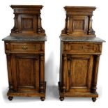 A pair of Italian bedside tables circa 1860