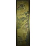 A Late Qing framed scroll, anonymous