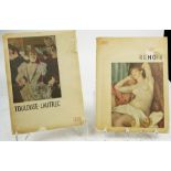 Portfolios, Toulouse-Lautrec and Renoir