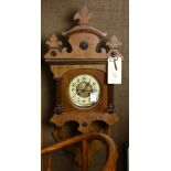 A German wall clock circa 1900