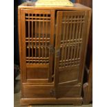 Chinese elm cabinet