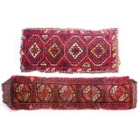 (lot of 2) Afghan rugs