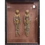 Indonesian puppet pair