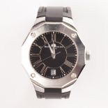 A stainless steel wristwatch, Baume & Mercier, Riviera, ca. 1990