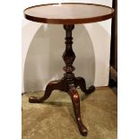 A Chippendale style mahogany occasional table