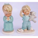 (lot of 2) Hummel figures of children